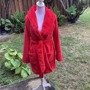 Victoria’s Secret plush bathrobe